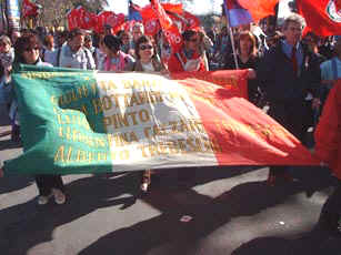 Women rallying